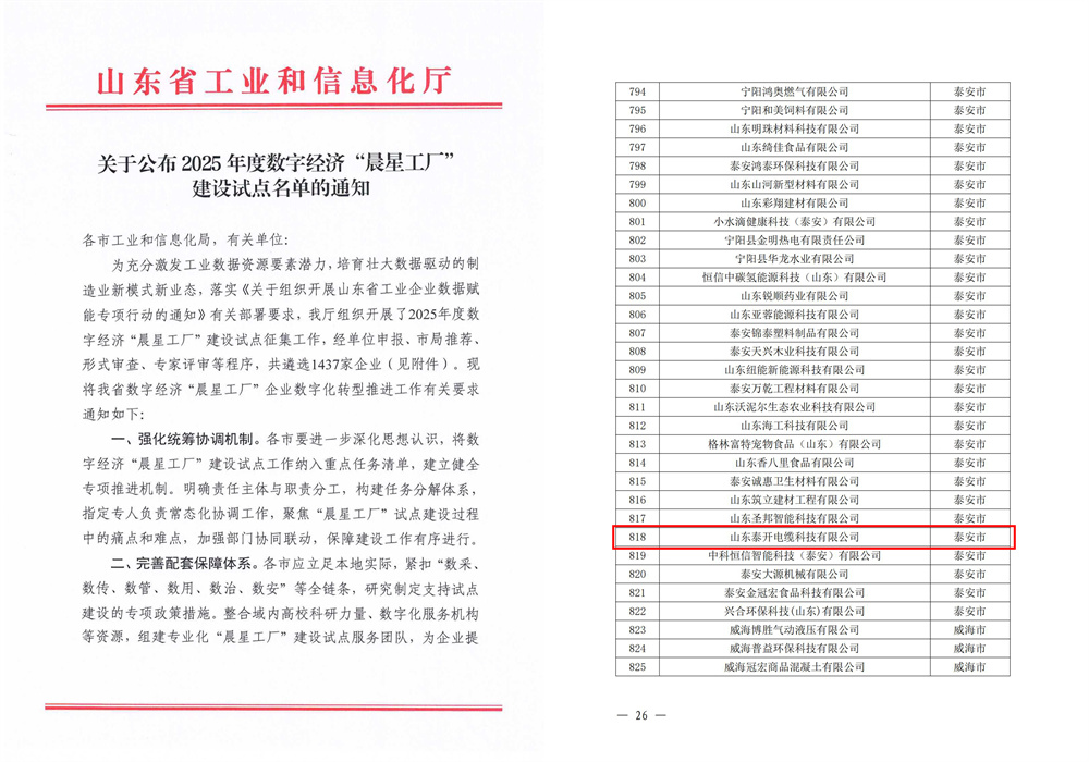 山東省數(shù)字經(jīng)濟(jì)晨星工廠