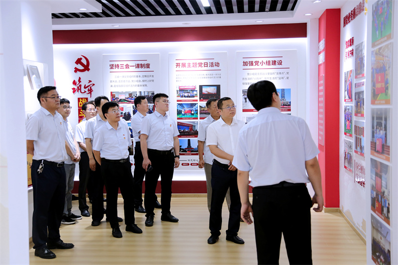 參觀集團黨建活動室 (2)